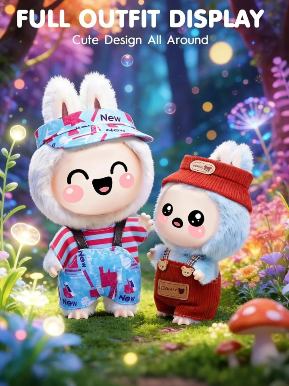 10 Stylish Handmade Doll Outfits & Accessories Set for 6.7